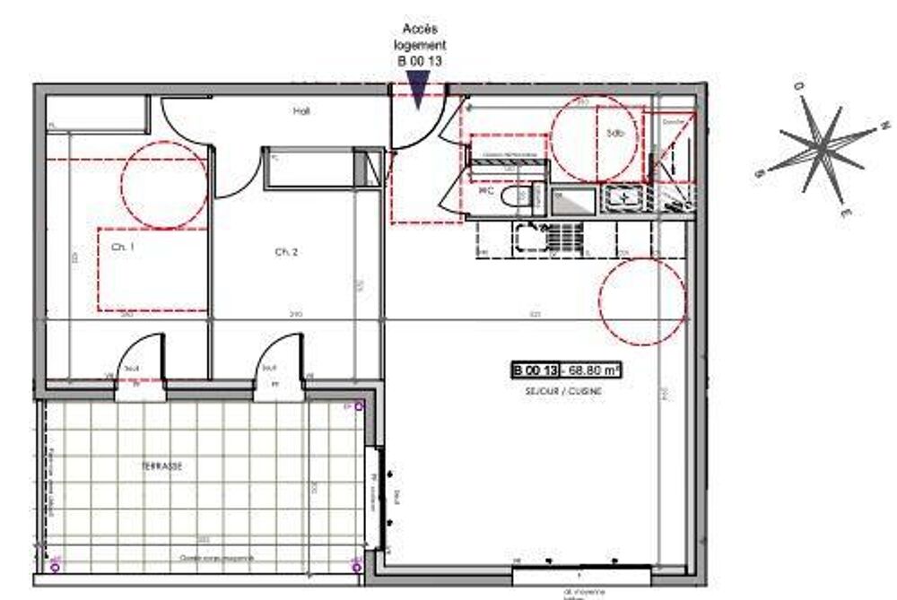 Vente Appartement 3 pièces