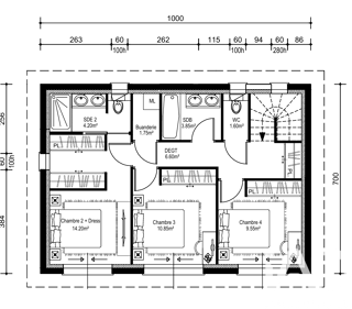  Maison à vendre 5 pièces 110 m²
