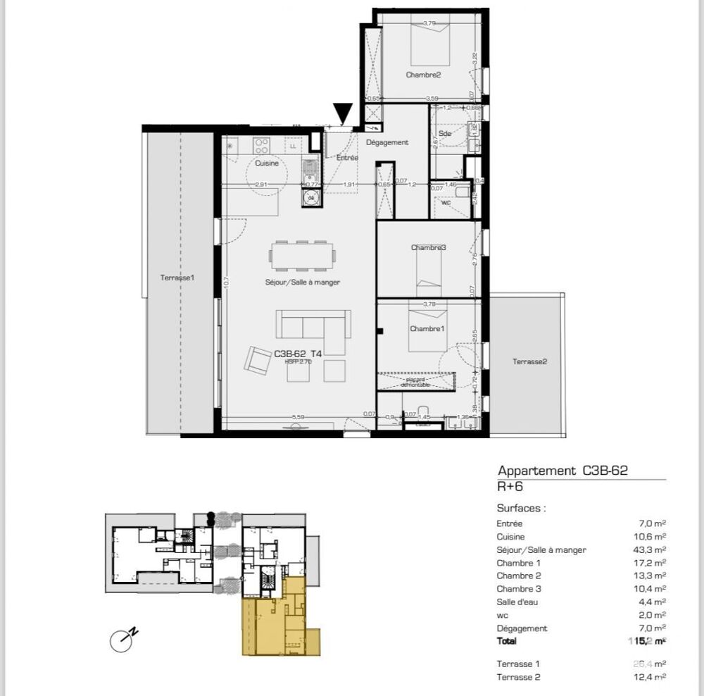 Vente Appartement Vente Appartement 4 pièces Béziers