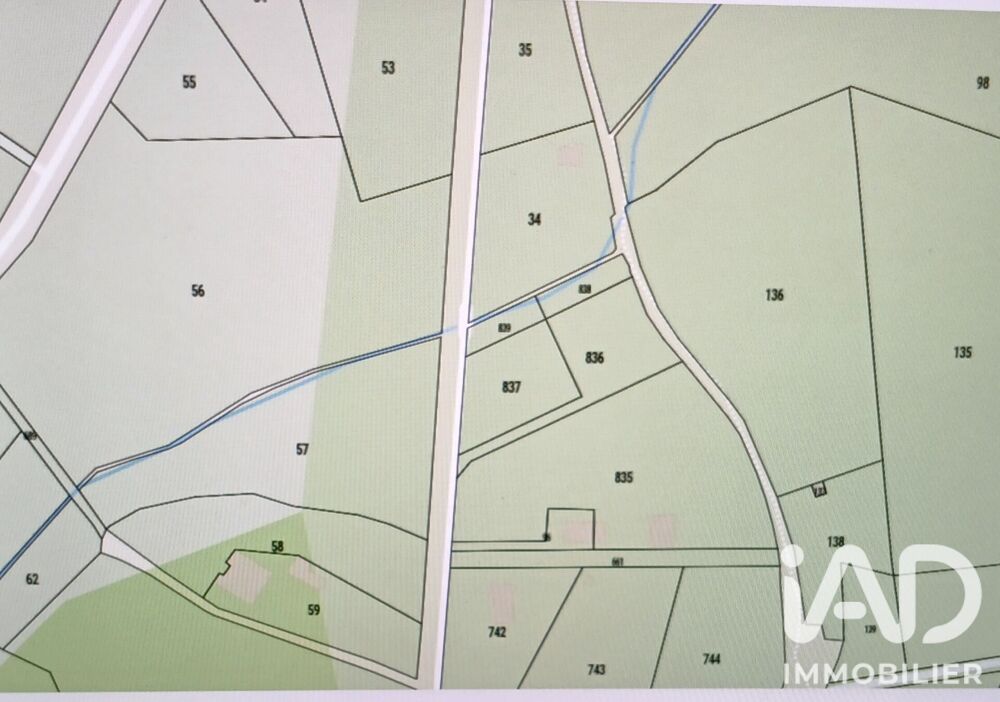 Vente Terrain Vente Terrain à bâtir 1 722 m&sup2; Puylaroque