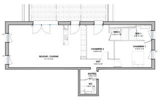  Appartement à vendre 3 pièces 87 m²