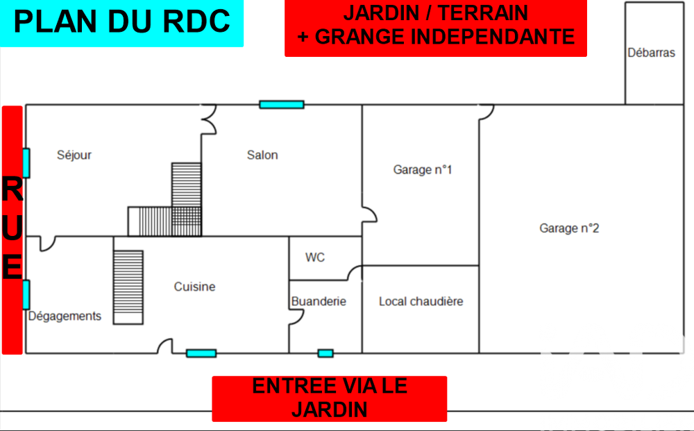 Vente Maison de village 8 pièces
