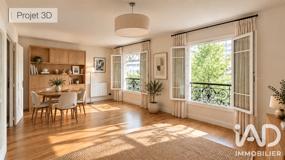 Vente Appartement Vente Appartement 3 pièces Paris 15