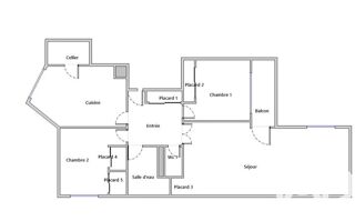  Appartement à vendre 3 pièces 80 m²