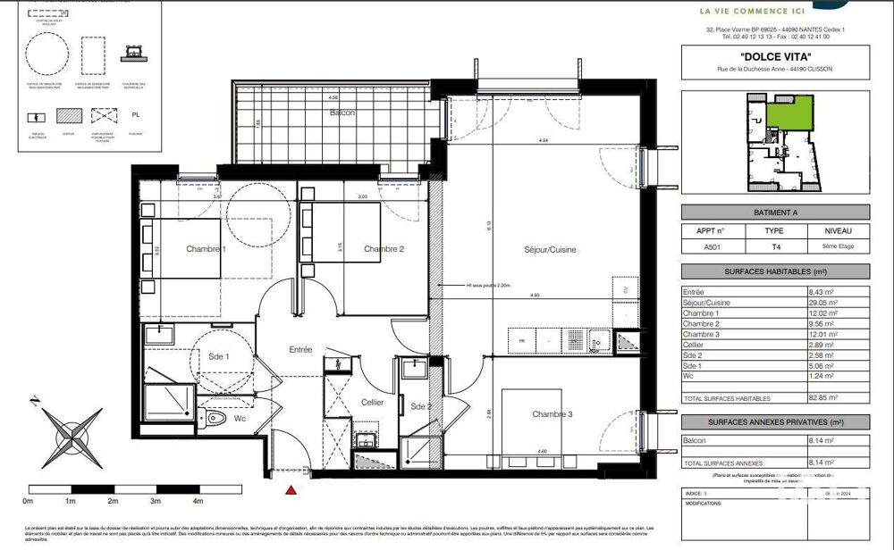 Vente Appartement Vente Appartement 4 pièces Clisson