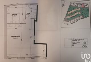  Appartement à vendre 2 pièces 58 m²
