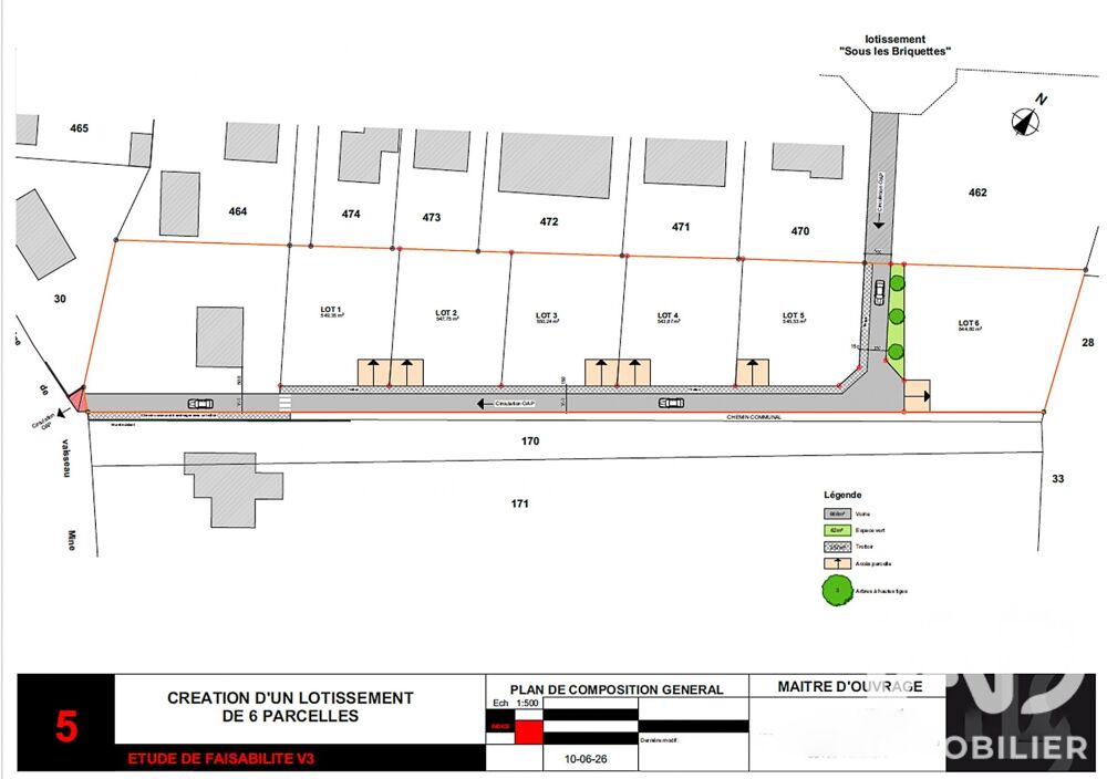 Vente Terrain Vente Terrain 4 579 m&sup2; Verdun