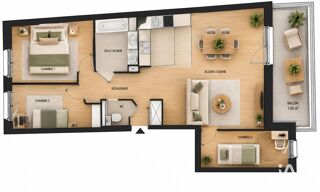 Vente Appartement Vente Appartement 4 pièces Bussy-saint-georges