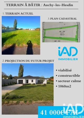  Terrain � vendre 1060 m�