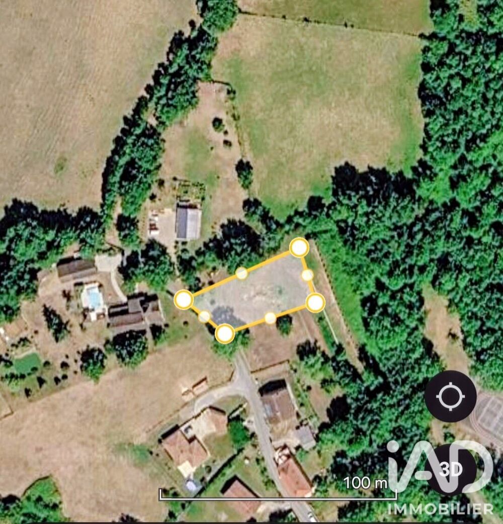 Vente Terrain Vente Terrain à bâtir 924 m&sup2; Causse-et-diège
