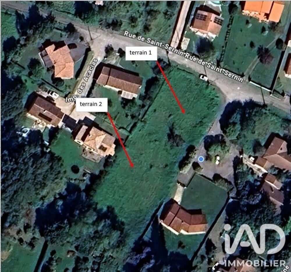 Vente Terrain Vente Terrain 1 406 m&sup2; Calmont