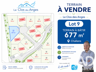  Terrain à vendre 677 m²