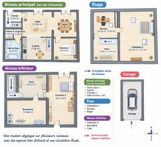  Maison à vendre 5 pièces 143 m²