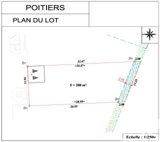  Terrain à vendre 380 m²