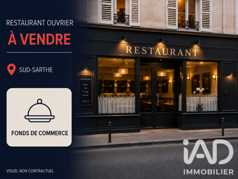 Vente Restaurant 220 m&sup2; 89600 72800 Le lude