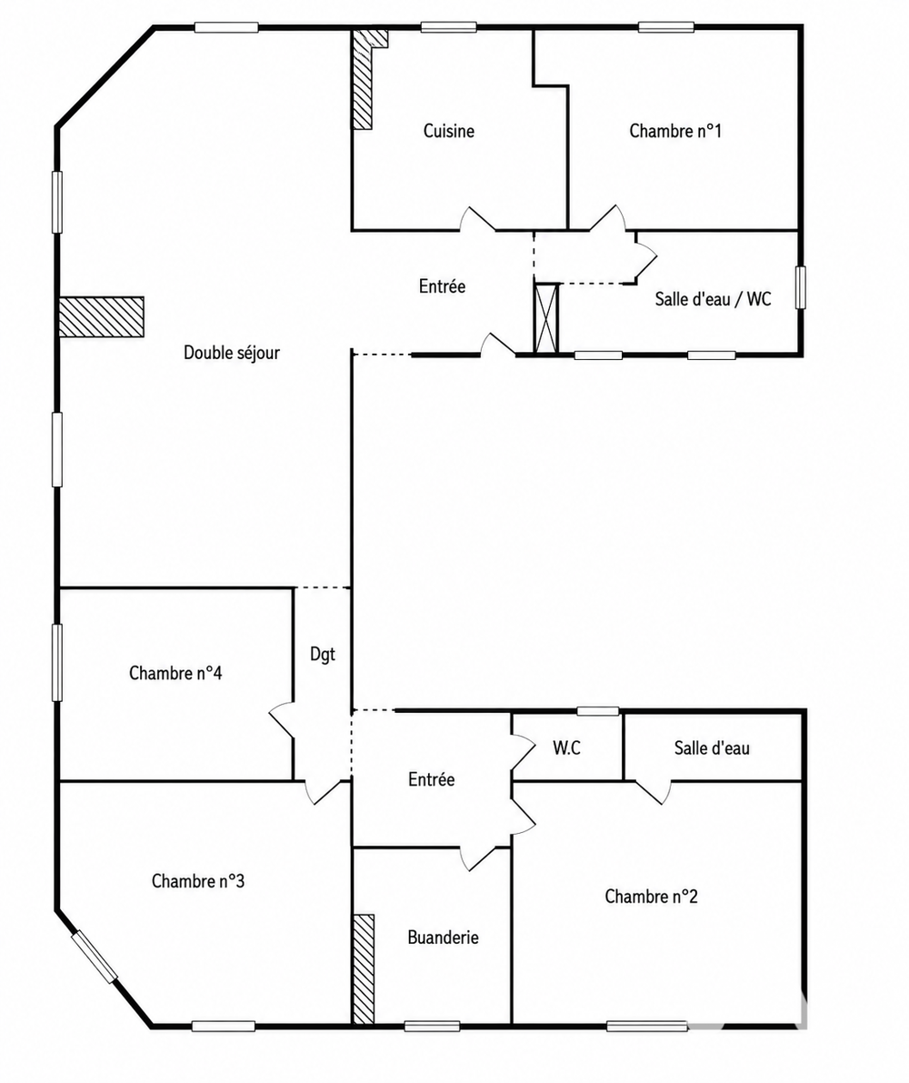 Vente Appartement 5 pièces