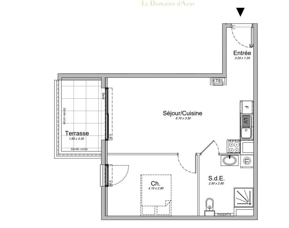 Vente Appartement Vente Appartement 2 pièces Saint-laurent-du-var