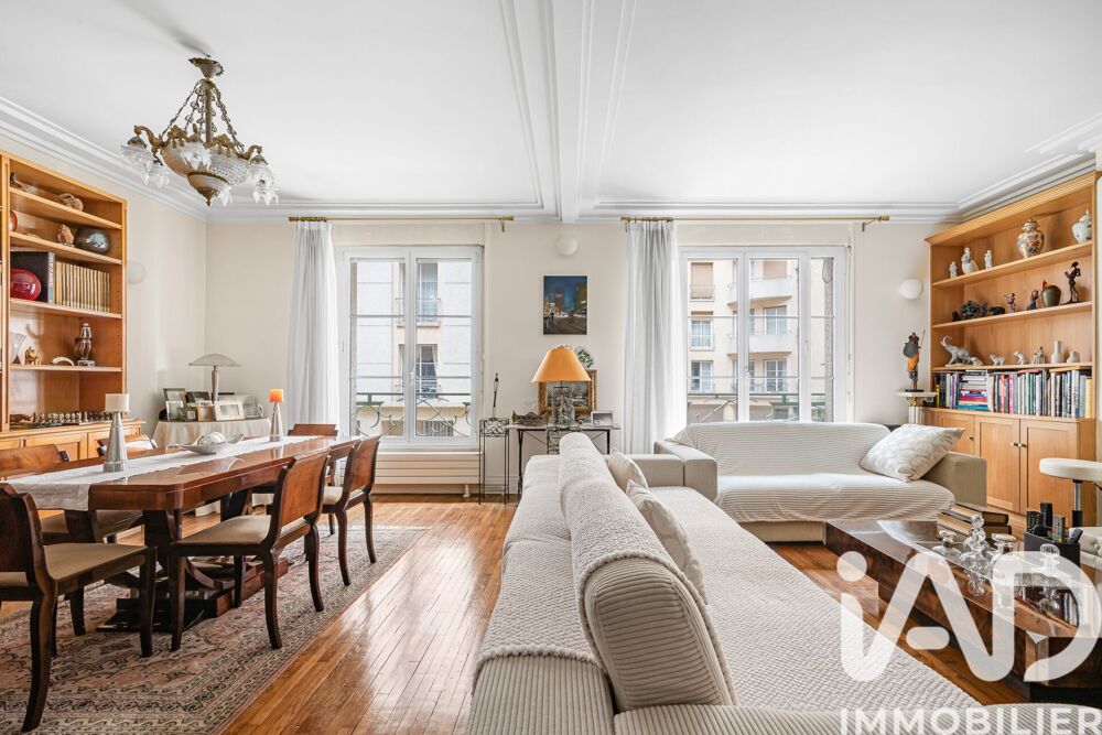 vente Appartement - 4 pièce(s) - 116 m² Paris 15