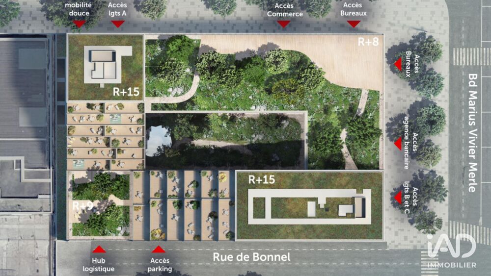 à vendre  Appartement Lyon 3