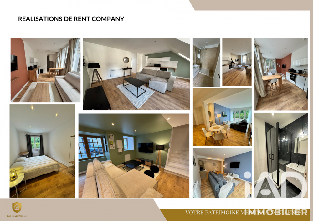 vente Appartement - 3 pièce(s) - 62 m² Fougères (35300)