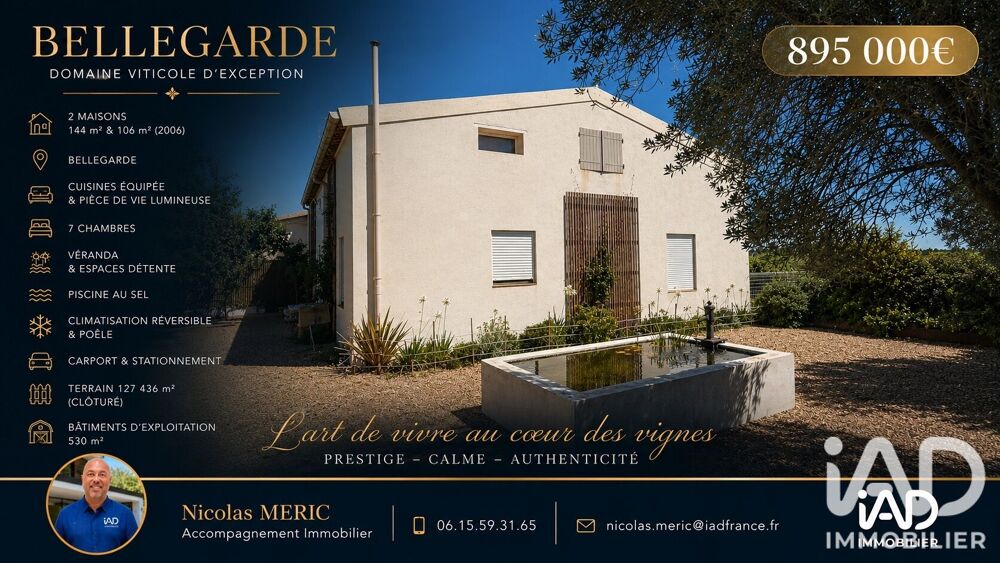 Vente Domaine 11 pièces