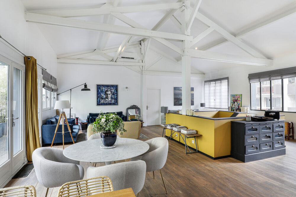 Vente Appartement LOFT FAMILIAL D EXCEPTION AVEC TERRASSE DE 37 m2 CENTRE VILLE Clichy