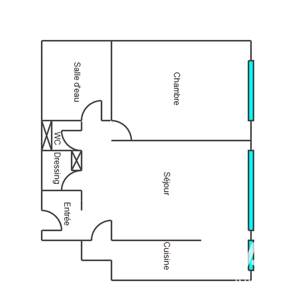 Vente Appartement Vente Appartement 2 pièces Paris 19