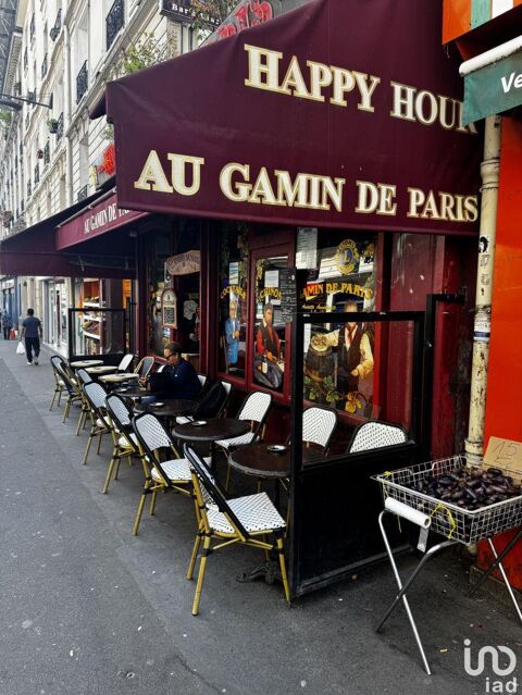 Vente Bar-brasserie 32 m&sup2; 242000 75018 Paris