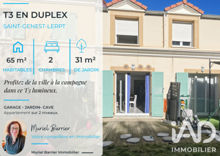 Appartement 3 pièces 65 m² · à Saint-Genest-Lerpt · 65 m² · 159 000 €