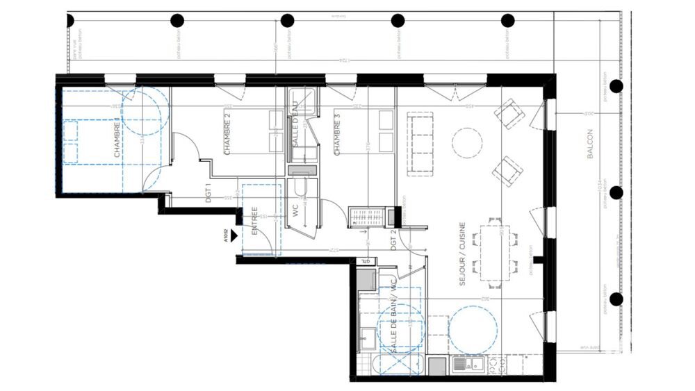 Vente Appartement 4 pièces