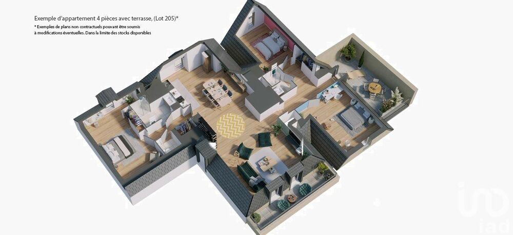 Vente Appartement 4 pièces