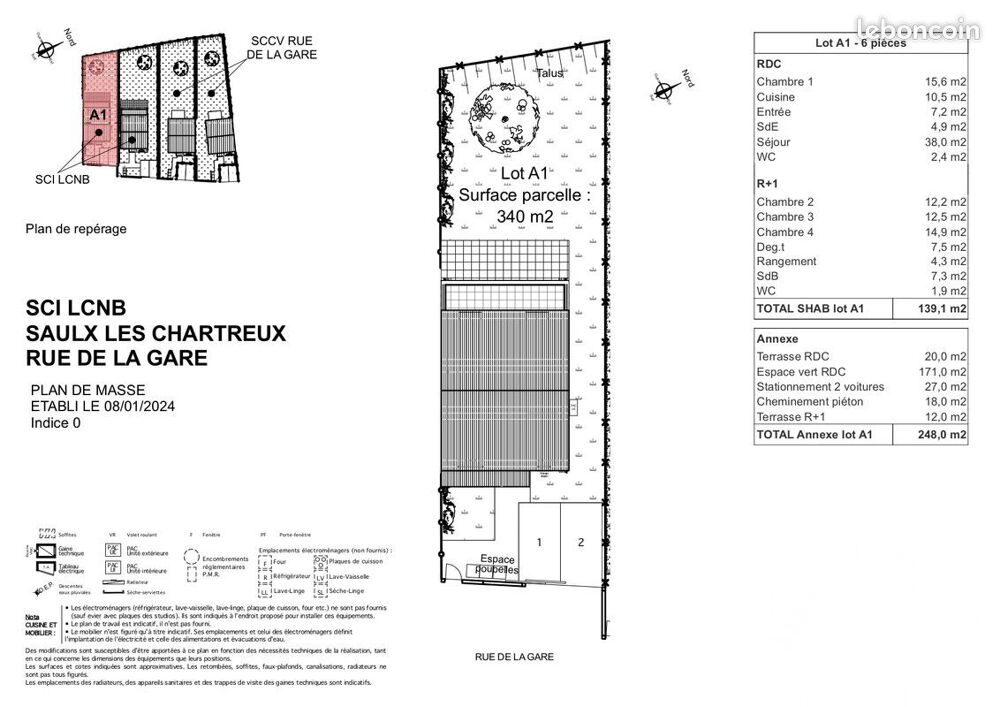 Vente Maison/villa 6 pièces