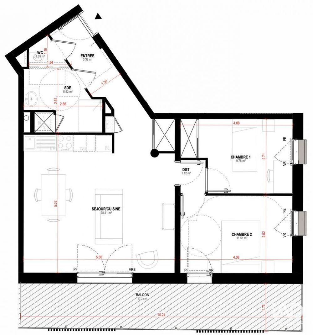 Vente Appartement Vente Appartement 3 pièces Saint-nazaire