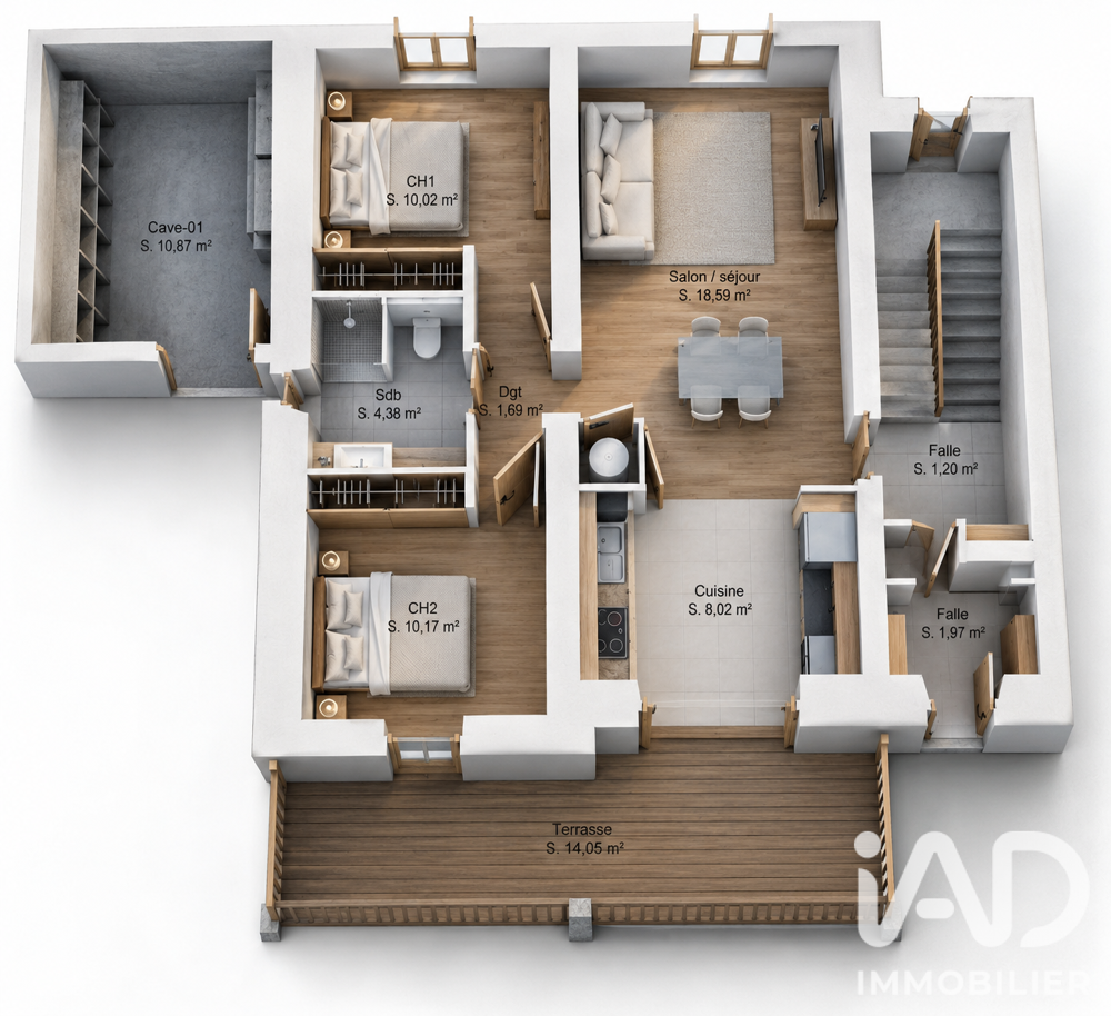 Vente Appartement Vente Appartement 3 pièces Niort