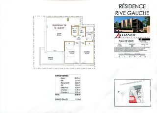  Maison � vendre 3 pi�ces 65 m�