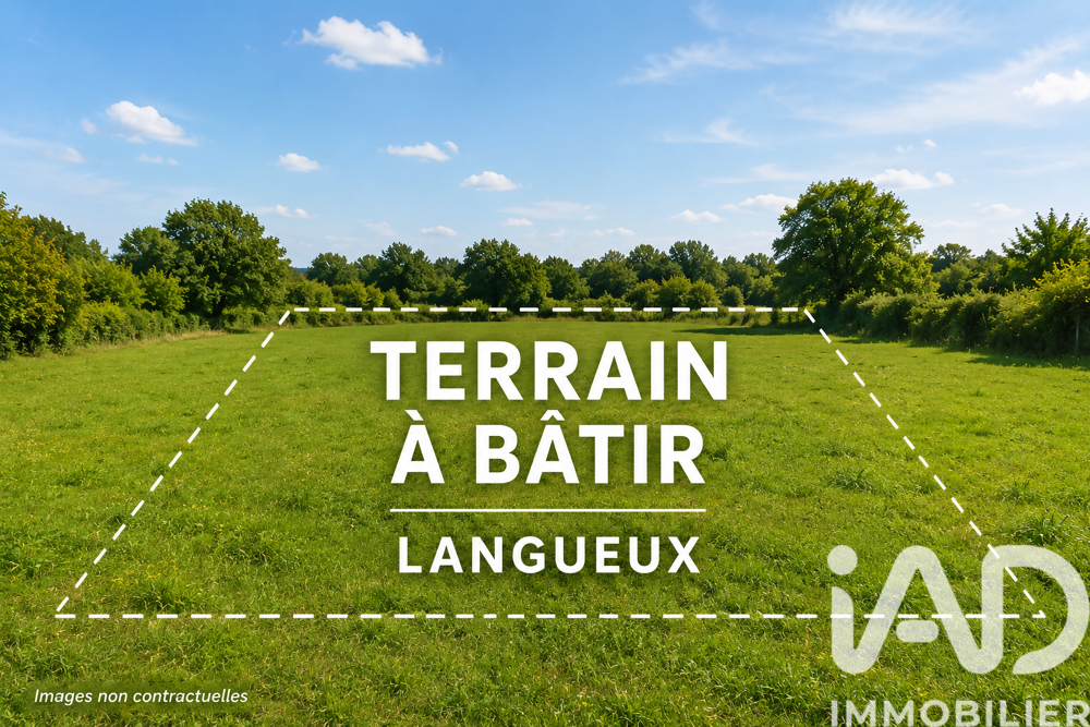Vente Terrain Vente Terrain à bâtir 660 m&sup2; Langueux