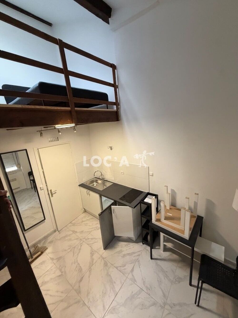 location Appartement - 1 pièce(s) - 20 m² Lyon 6