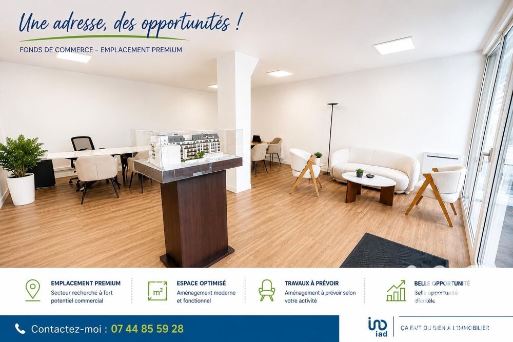   Vente Boutique/Local commercial 139 m&sup2; 