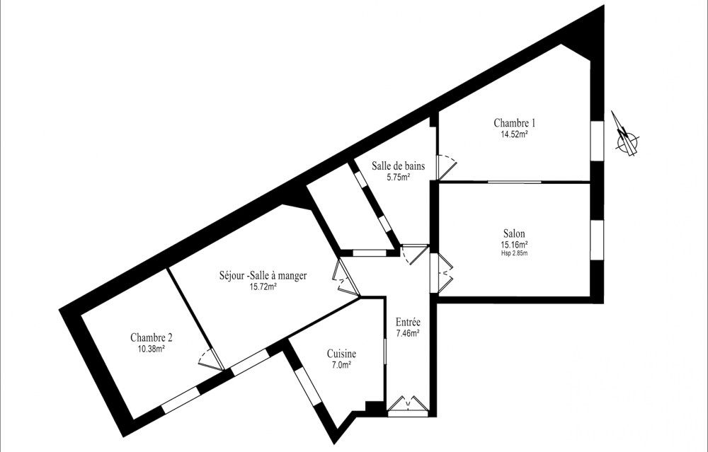à vendre  Appartement Paris 10