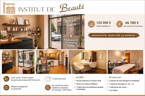 Vente Boutique/Local commercial 100 m&sup2; 88000 31000 Toulouse