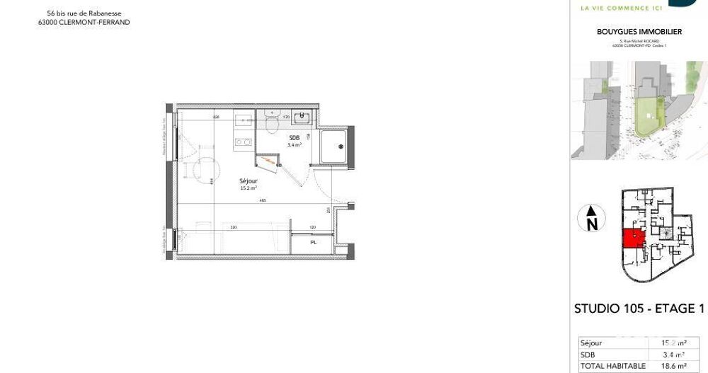 Vente Appartement 1 pièce
