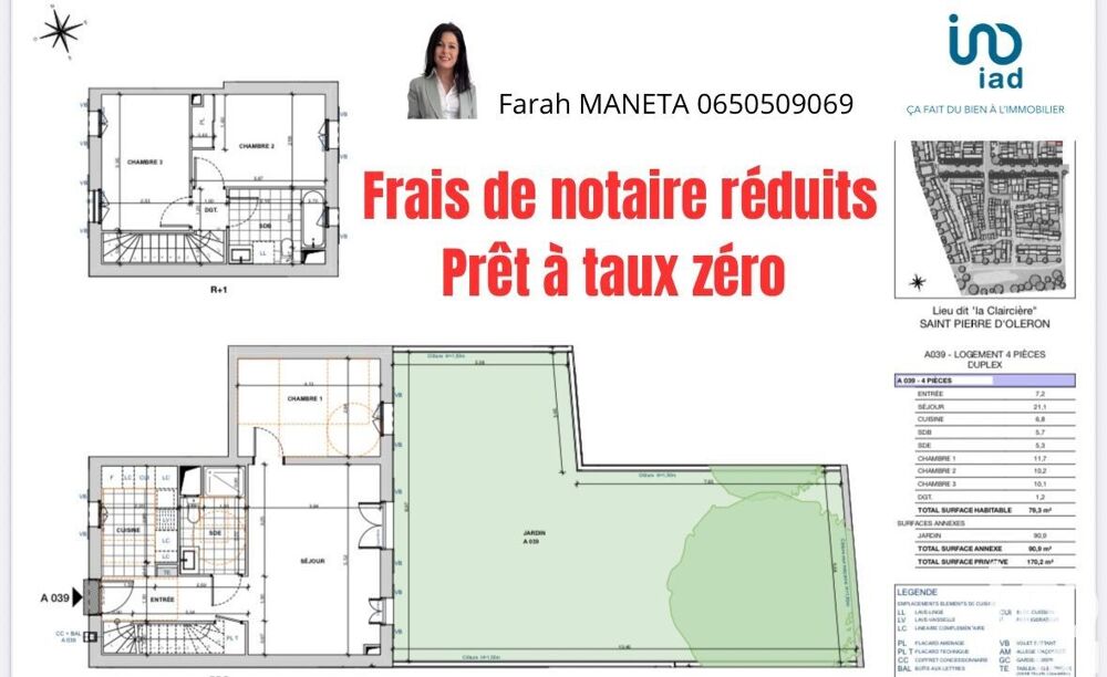 Vente Appartement Vente Appartement 4 pièces Saint-pierre-d'oléron