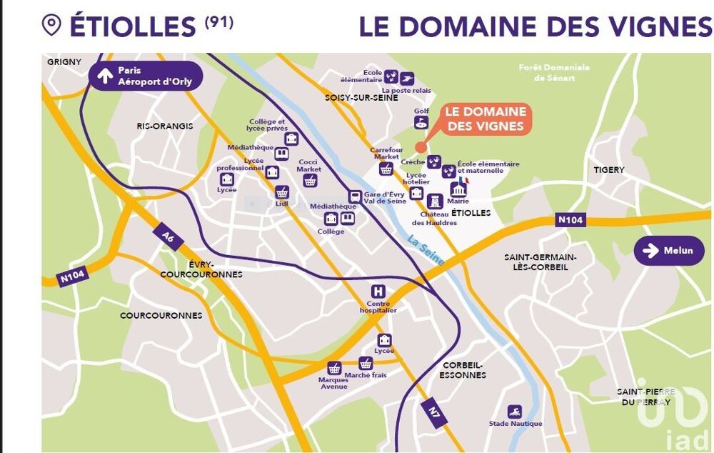 Vente Appartement Vente Appartement 4 pièces Étiolles