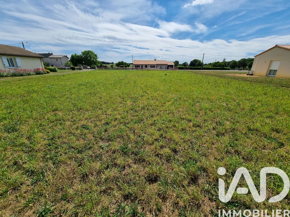 Vente Terrain Vente Terrain à bâtir 1 399 m&sup2; Thénezay