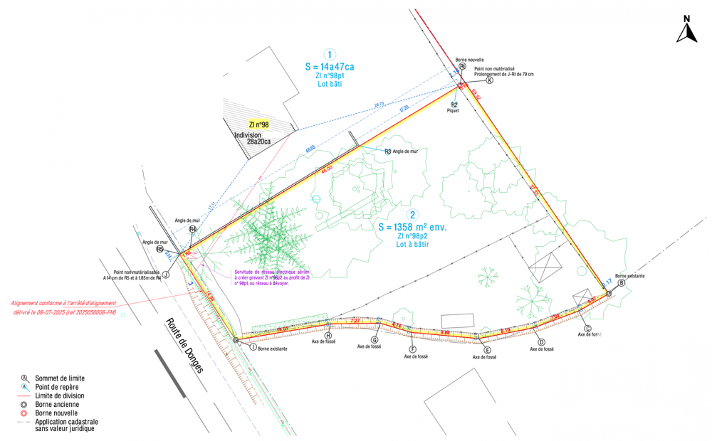 Vente Terrain Vente Terrain 1 358 m&sup2; Crossac