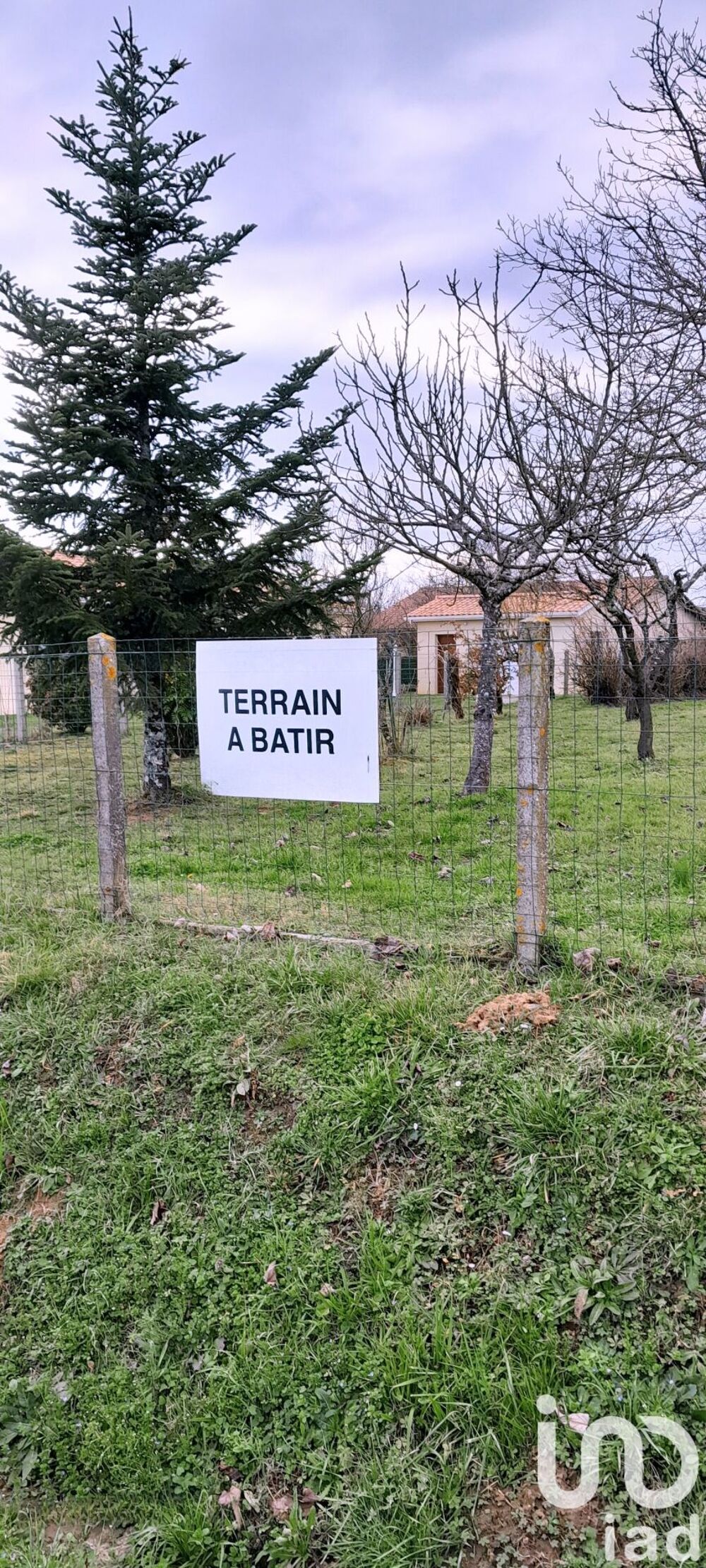 Vente Terrain Vente Terrain à bâtir 598 m&sup2; Targon