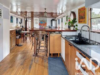 Péniche à vendre 5 pièces 80 m²