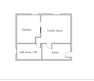  Appartement à vendre 2 pièces 33 m²
