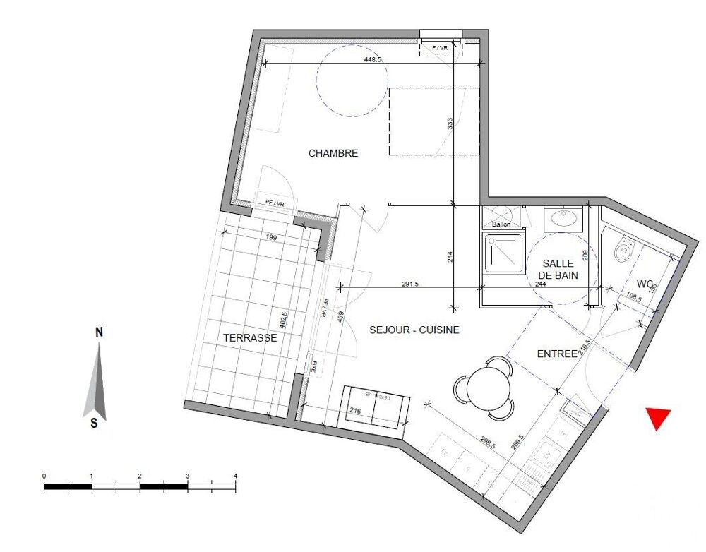 Vente Appartement 2 pièces