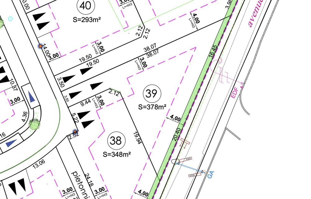 Vente Terrain Vente Terrain 378 m&sup2; Villemolaque